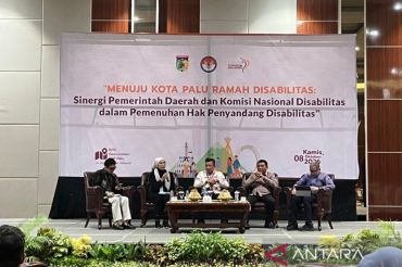 Komisi Disabilitas RI dorong peningkatan pemenuhan hak disabilitas di Palu