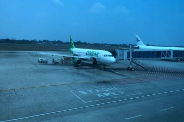 Empat penerbangan tertunda di Bandara SMB II Palembang