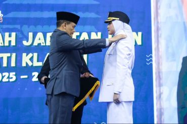 Gubernur Jateng melantik Wakil Bupati Klaten