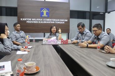 Kanwil Kemenkum Kalteng raih peringkat ketiga nasional monitoring media daring