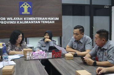 Kemenkum Kalteng matangkan pengawasan protokol notaris 2026