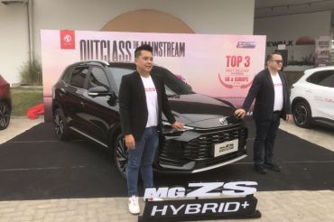 MG luncurkan SUV hybrid ZS Hybrid+ di Palembang