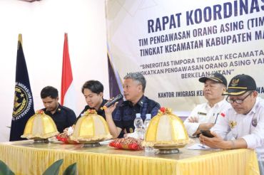 Awasi orang asing, Imigrasi Polman perkuat sinergi tingkat Kecamatan di Mamasa
