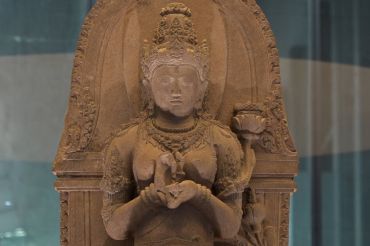 Prajnaparamita 'Monalisa van Java' kini dipamerkan di Museum Nasional
