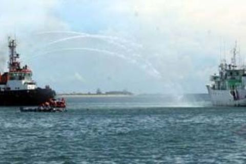Simulasi Kapal Terbakar