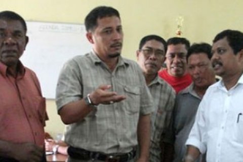Forum Peduli Aset Derah Karimun Temui Komisi  II DPRD