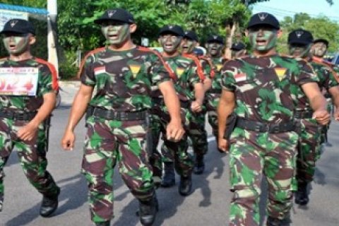 Gerak Jalan HUT RI Ke-66
