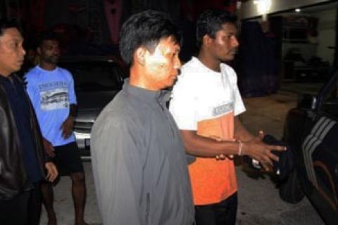 Imigran Sri Lanka Terjun dari Kapal