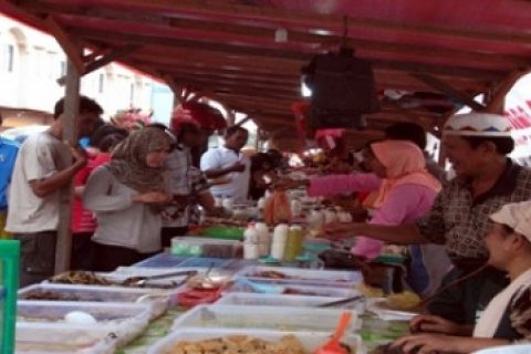 Pasar Ramadhan di Karimun