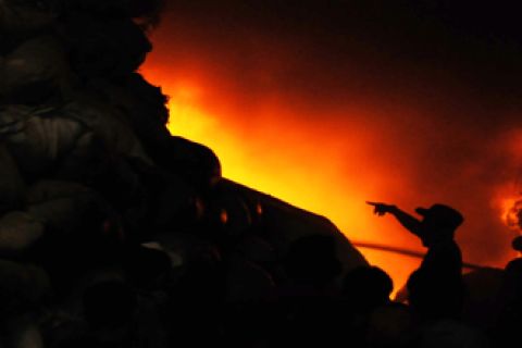 KEBAKARAN GUDANG