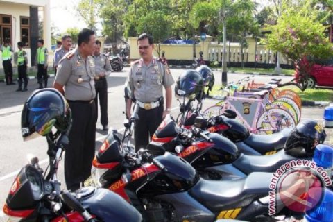 Tinjau Polresta Palembang 