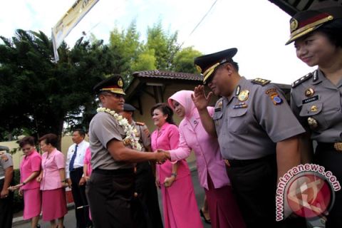 Sambut Kapolda baru