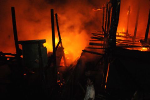 KEBAKARAN RUMAH WARGA