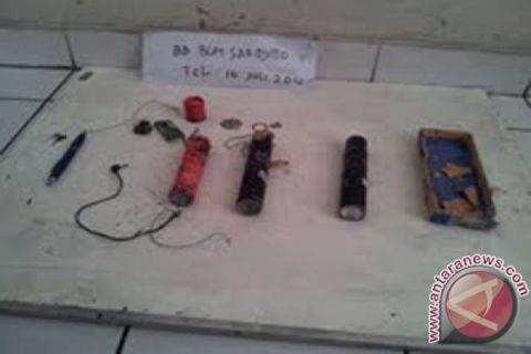 Replika bom di RS Sardjito 