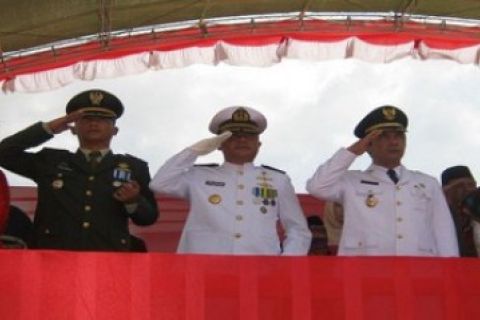 Upacara HUT RI di Natuna/Foto Rosyita