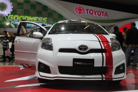 IIMS 2012, booth toyota