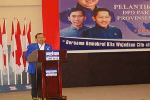 PELANTIKAN DEMOKRAT SULBAR