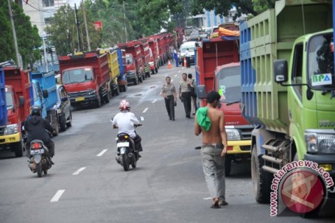 Protes Angkutan Batu Bara