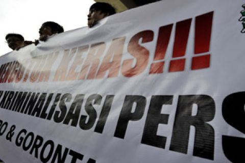 AKSI SOLIDARITAS WARTAWAN
