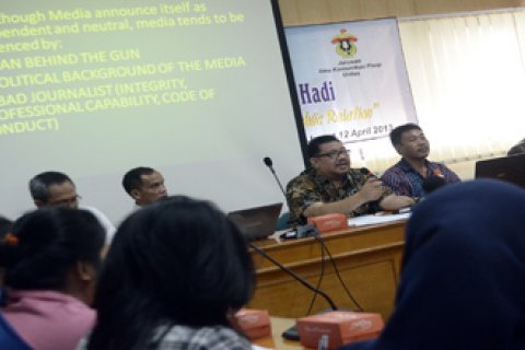 KULIAH UMUM DIRUT LKBN ANTARA