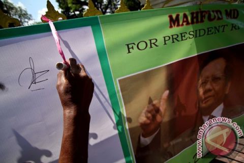 Dukungan untuk Mahfud MD