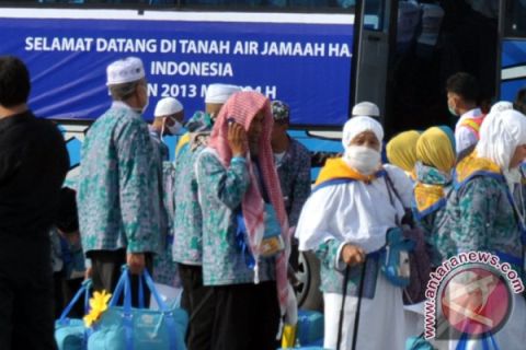 Kepulangan Jemaah Haji Kloter Pertama