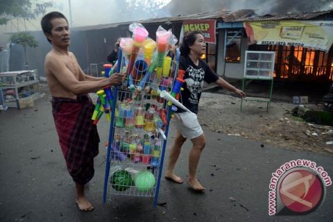 KEBAKARAN KIOS PEDAGANG