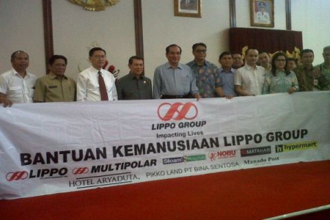Lippo group bantu korban banjir di Sulut