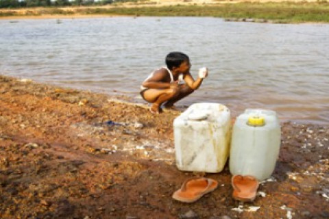 Kekeringan Batam/Joko Sulistyo