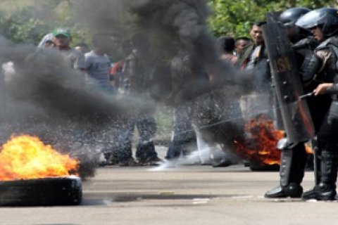Simulasi Pengamanan Pemilu/Joko Sulistyo