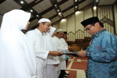 Pelepasan Jamaah Haji BP Batam/Joko Sulistyo