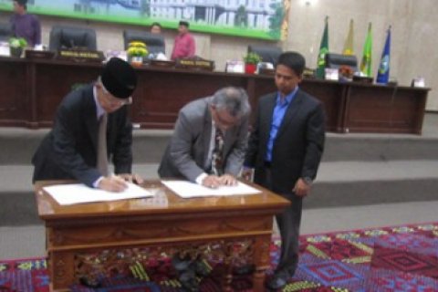 Pengesahan APBD-P Kepri/Saud