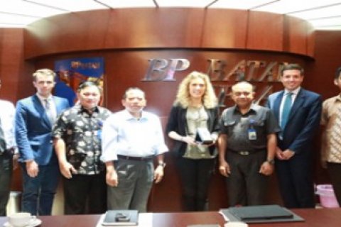 Kunjungan UBIFRANCE ke BP Batam/Istimewa