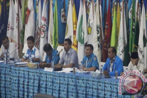 Presidum Sidang Pemilihan Ketum DPP KNPI pada Kongres XIV
