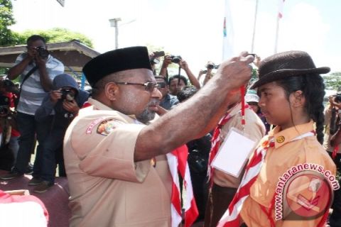 Jambore Pramuka di Sarmi