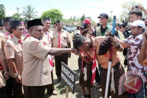 Jambore Pramuka di Sarmi