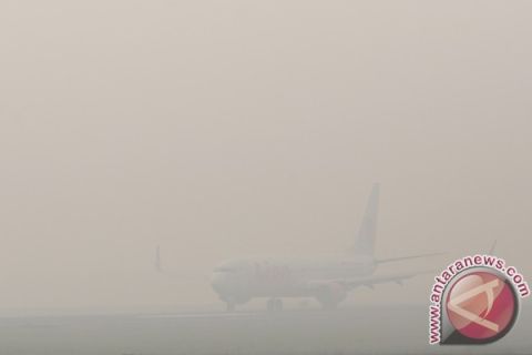 Kabut asap ganggu penerbangan