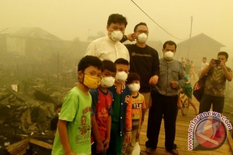 Bantuan Untuk Korban Kebakaran Flamboyan