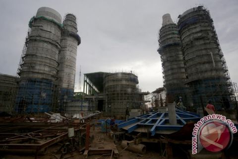 Pembangunan pabrik OKI Pulp &amp; Paper