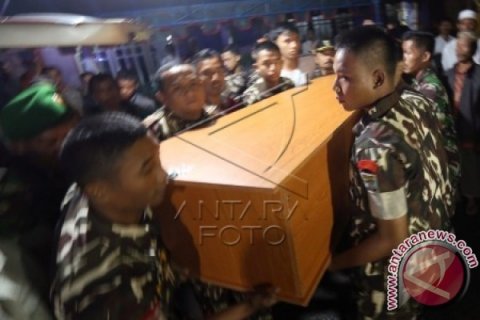 Jenazah Korban Pesawat Jatuh
