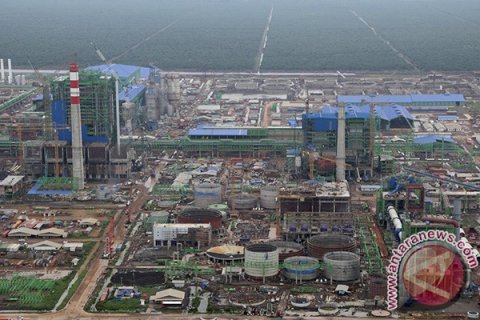 Pembangunan pabrik OKI Pulp &amp; Paper Mills