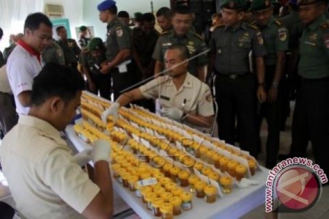 TES URINE PRAJURIT TNI