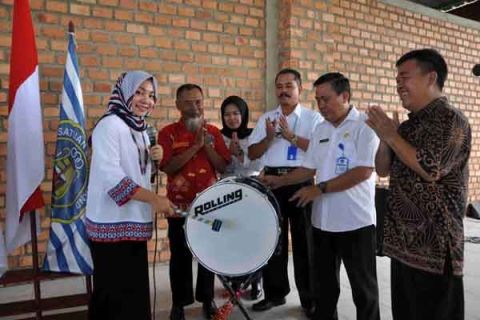 BUKA SEMINAR PEMBINA DAN PELATIH DRUM BAND