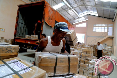 Pendistribusian soal UN SMP