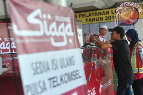 Posko siaga Telkomsel