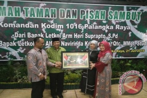 Pisah Sambut Dandim 1016 