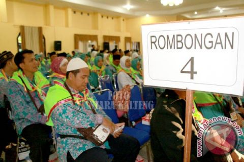 Pemberangkatan Caloh Haji Kalteng