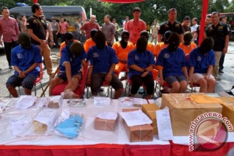 PEMUSNAHAN BARBUK BNN SULSEL