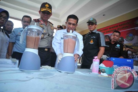 Tangkapan Narkoba Polda Sumsel