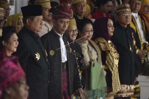 Para Mantan Presiden Hadiri HUT RI di Istana 
